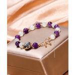 White Moonlight Amethyst BraceletBracelet