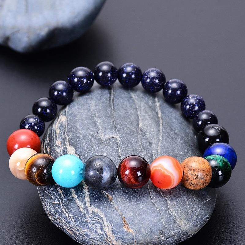 Eight Planets Natural Stone BraceletBracelet