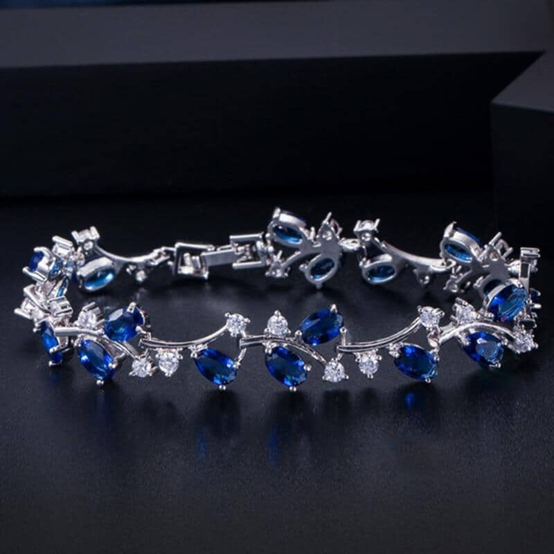 Blue Topaz Glorious Bracelet - 925 Sterling SilverBracelet