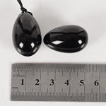 Natural Black Obsidian Jade Crystal SphereRaw Stone