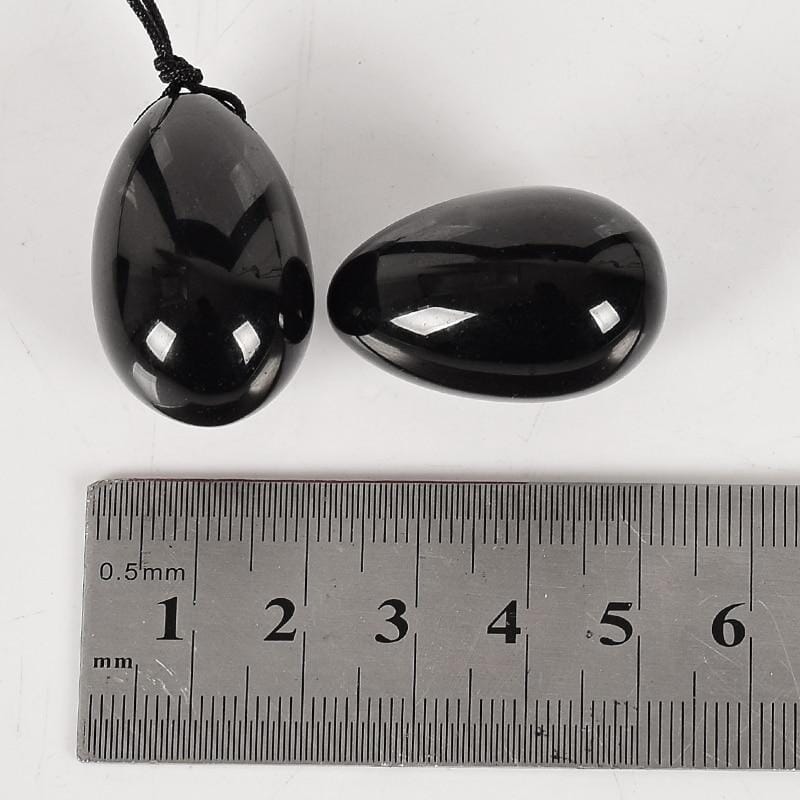 Natural Black Obsidian Jade Crystal SphereRaw Stone