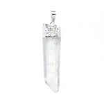 Clear Quartz Crystal PendantNecklace