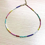 Bohemian Puka Shell Choker NecklaceChoker