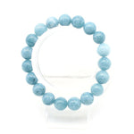 Natural Aquamarine Stone Beaded BraceletBracelet