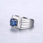 Quality Titanium Sapphire Jewelry Ring For MenRing