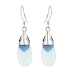 Party Water Drop Shaped Moonstone EarringsEarrings
