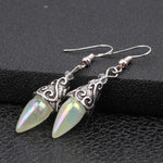 Vintage Bohemian Moonstone Dangling EarringsEarrings