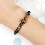 Natural Tiger Eye Malachite Healing BraceletsBracelet