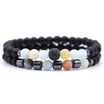 2pcs/Set Natural Stone Beads BraceletBracelet6