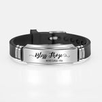 Scripture Quote WWJD BraceletsBracelet8
