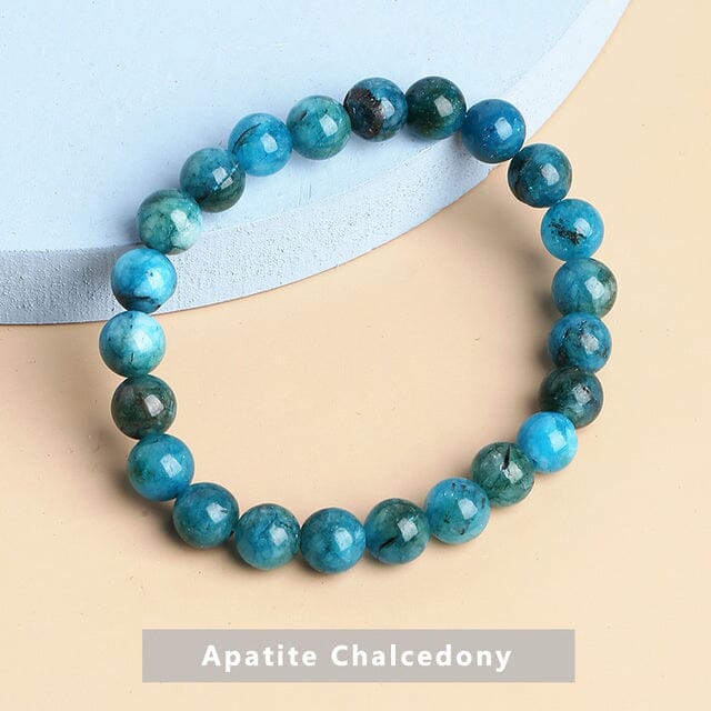 Natural Stone BraceletBraceletApatite Chalcedony