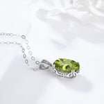 Peridot 925 Sterling Silver NecklaceNecklace