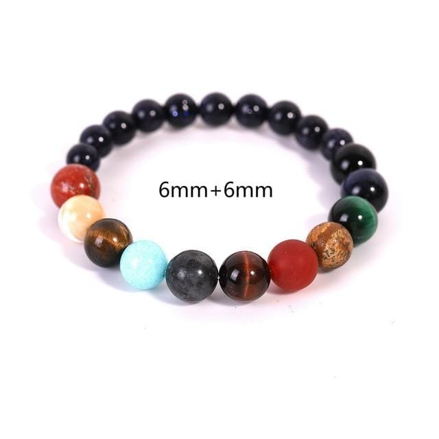 Eight Planets Natural Stone BraceletBracelet