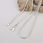 Sterling Silver Snake Chain NecklaceNecklace