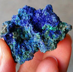 Natural Blue & Green Azurite MineralRaw Stone