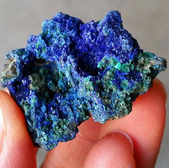 Natural Blue & Green Azurite MineralRaw Stone