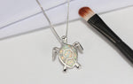 Ocean Turtle Opal NecklaceNecklace
