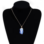 Natural Healing Crystal RocksNecklace