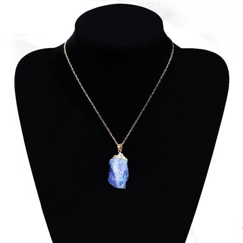 Natural Healing Crystal RocksNecklace