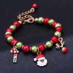Reindeer, Santa Christmas BraceletBracelet