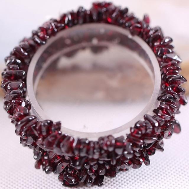 Natural Stone Multilayer BraceletBraceletGarnet