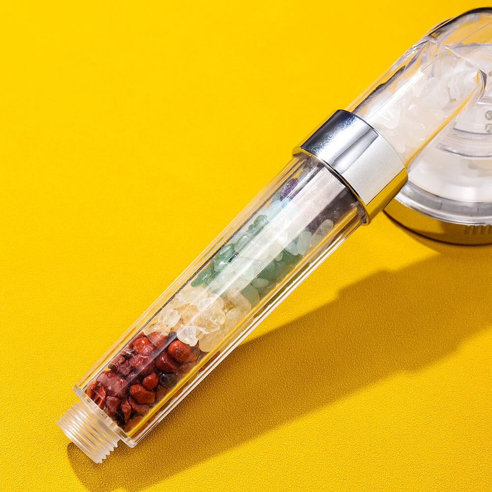 7 Chakra Natural Crystal Shower HeadHealing Crystal