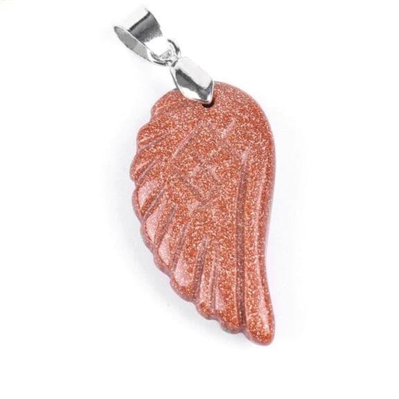 Guardian Angel Wing Necklaces & PendantsNecklaceBrown Sand Pendant
