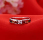 925 Sterling Silver Rainbow Promise RingRing