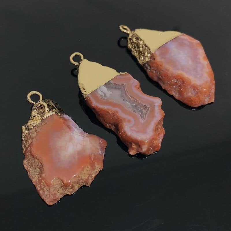 Natural Irregular Size Carnelian PendantPendant