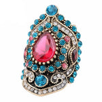 Turkish Sapphire Mosaic RingRing7