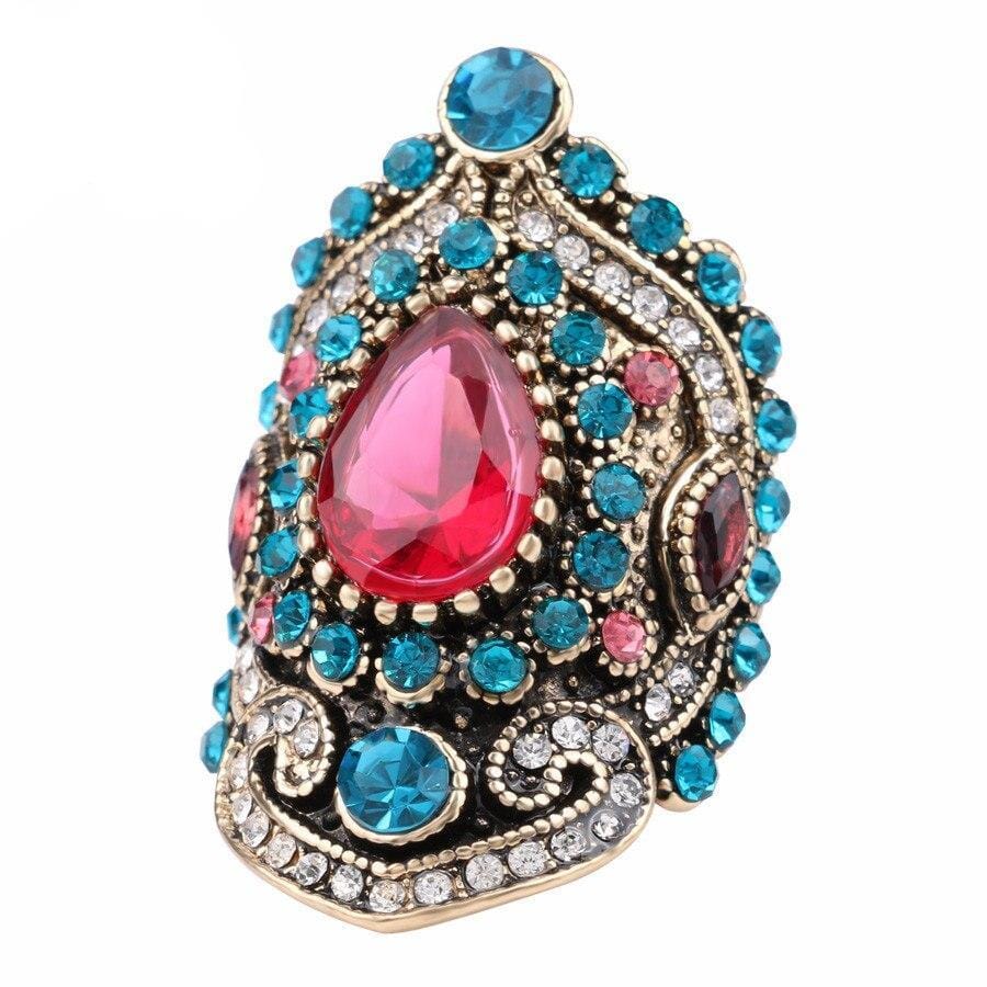 Turkish Sapphire Mosaic RingRing7