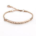Not Sisters By Blood But Sisters By Heart BraceletBracelet