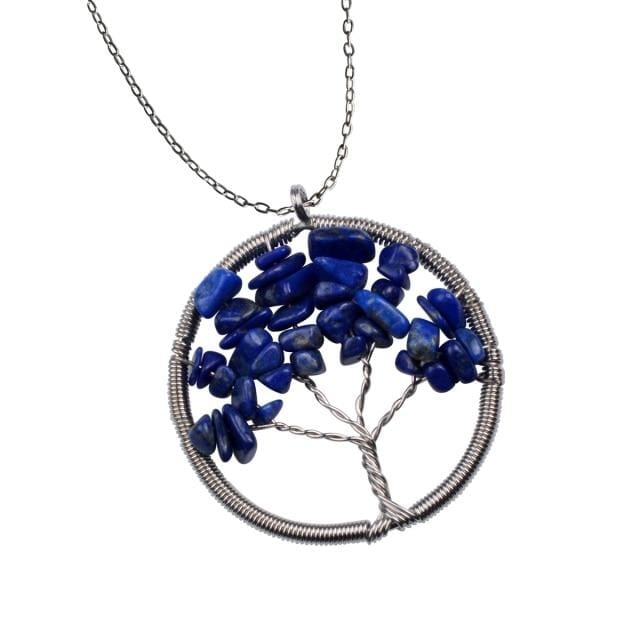 Tree of Life Branch Wiring Pendant NecklaceNecklace