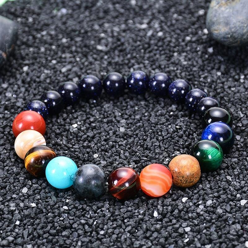 Eight Planets Natural Stone BraceletBracelet