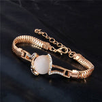 Shiny Austrian Crystal Moonstone Design BraceletBracelet