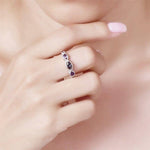 Eternity Rainbow Mystic Lilac RingRing
