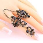 Flower Vintage Turkish Mid RingRing