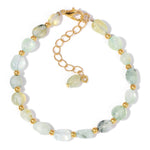 Natural Tiger Eye Stone Irregular Chip BraceletBraceletGrape Stone
