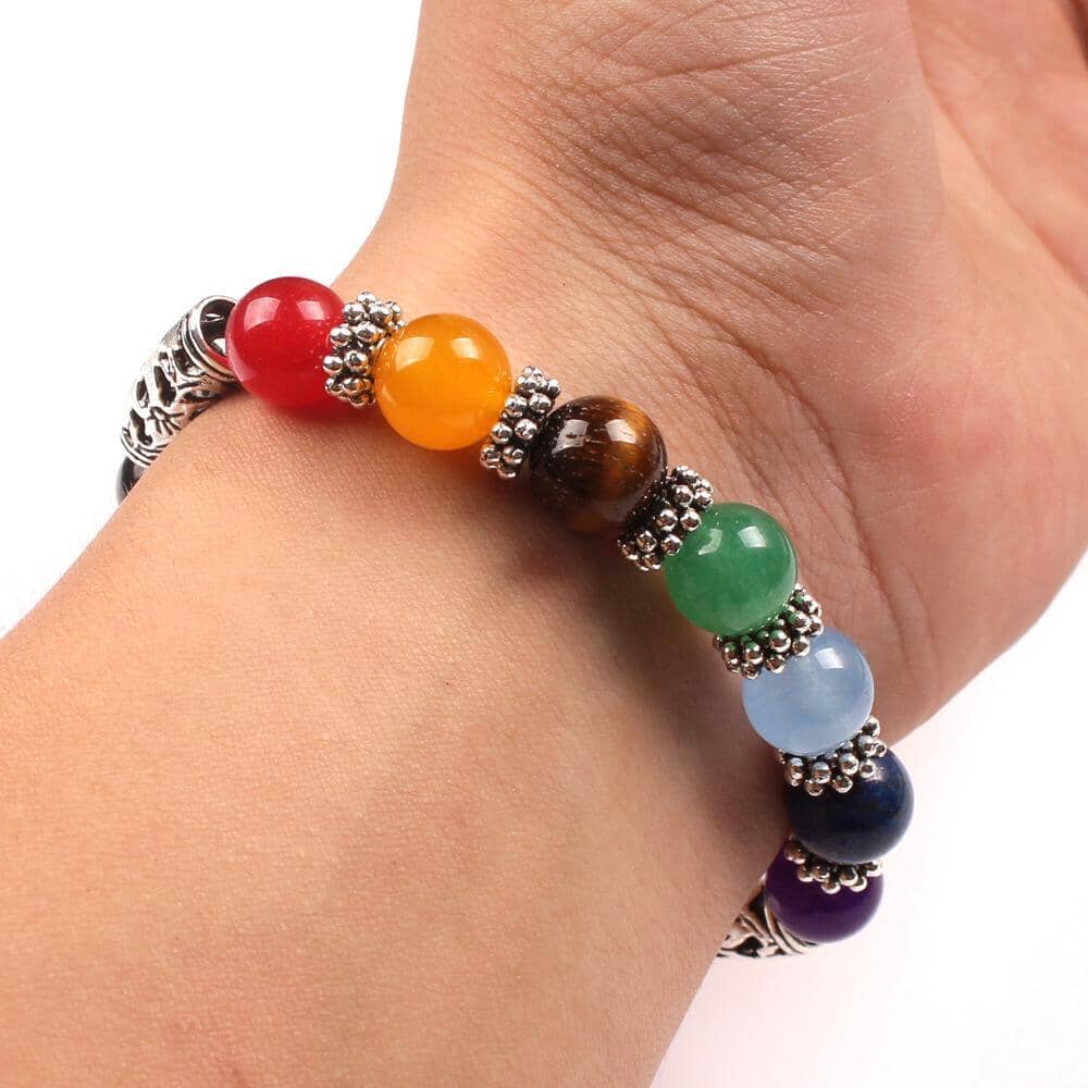 7 Chakra Crystal Healing BraceletBracelet