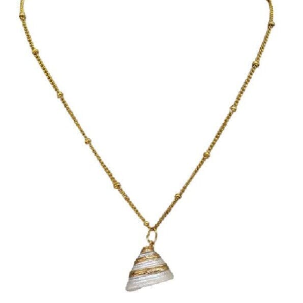 2022 Fashion Stainless Steel Shell Necklaces for Women Gold Color Necklaces & Pendants Jewelry colier femme N19079Bracelet