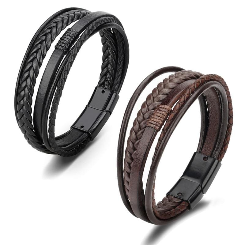 Trendy Genuine Leather Bracelets for MenBracelet