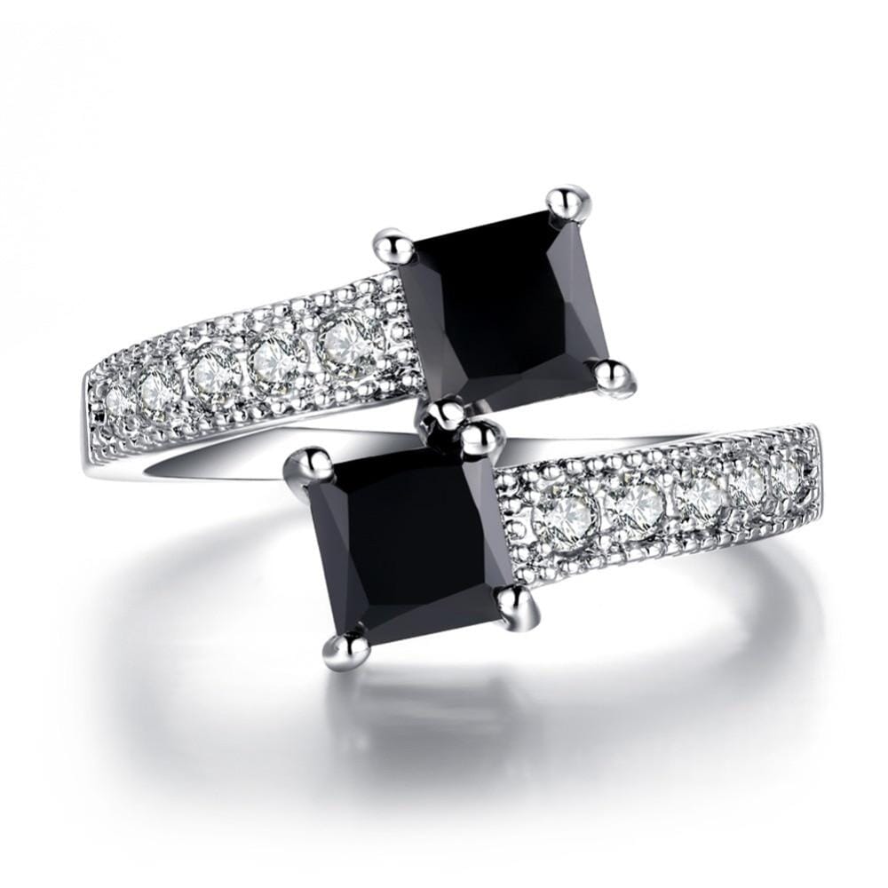 Classic Black Onyx Square RingRing6