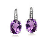 Simply Elegant Crystal Stud EarringsEarringsAmethyst