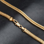 Stylish 18K Gold Plated Exquisite Smooth NecklaceNecklace