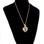 Austrian Crystal Heart PendantsNecklace