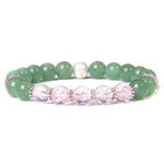 Charm Natural Green Aventurine BraceletBracelet4 PInki17cm