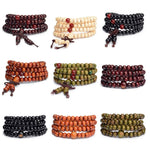 Natural Sandalwood Buddhist Meditation BraceletBracelet