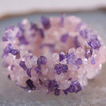 Natural Stone Multilayer BraceletBraceletAmethyst Crystal