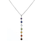 Gem Stone Healing Dowsing Reiki ChakraNecklace