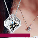 Magical Cube Pendant NecklaceNecklace